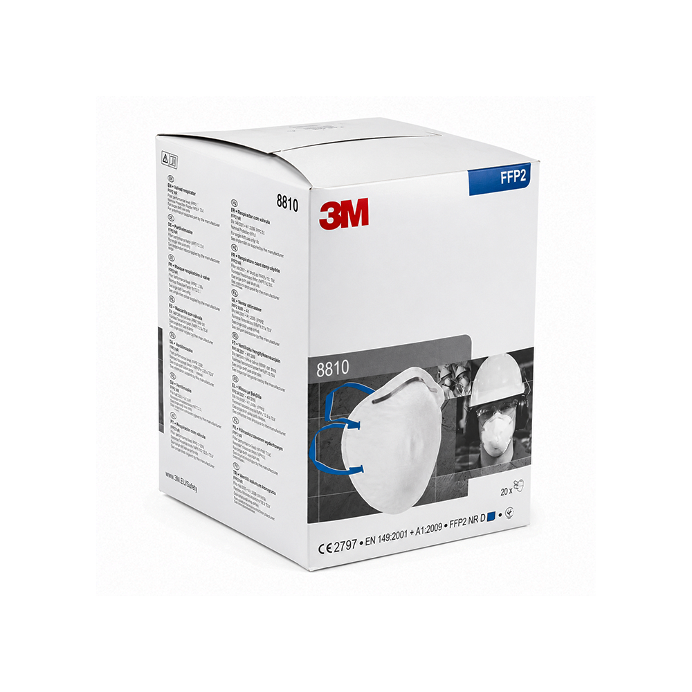 Respiratore 3M™ 8810 FFP2 senza valvola